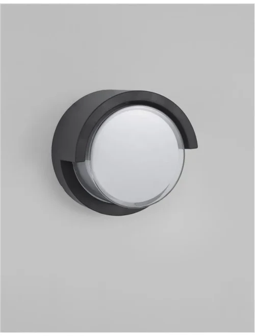 Aplică exterior MAX LED 12 W, 220-240 V, 430 lm, 3000K, IP65, acril și ABS
