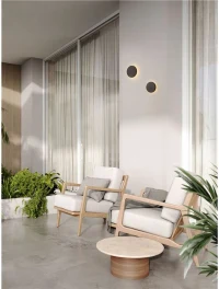 Aplică exterior ELLUX LED 3 W, 220-240 V, 130 lm, 3000K, IP65, acril 6
