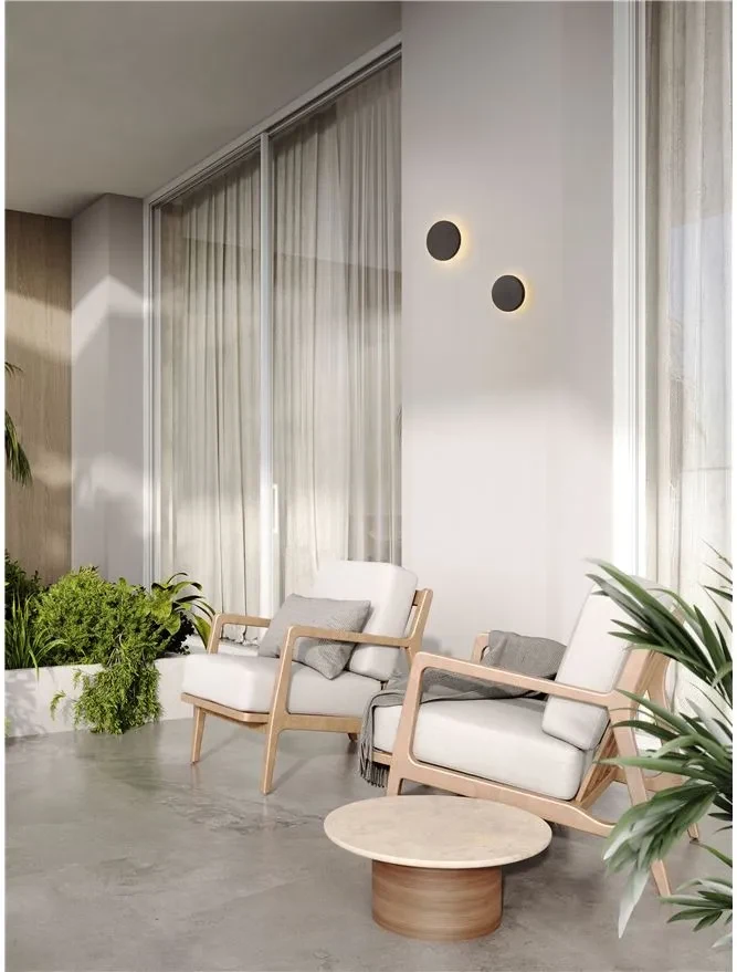 Aplică exterior ELLUX LED 3 W, 220-240 V, 130 lm, 3000K, IP65, acril 6