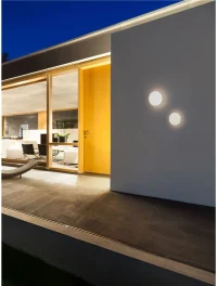 Aplică exterior ELLUX LED 6 W, 220-240 V, 300 lm, 3000K, IP65, acril 6