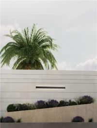 Aplică exterior METRIC LED 38 W, 220-240 V, 2090 lm, 3000K, IP65, aluminiu