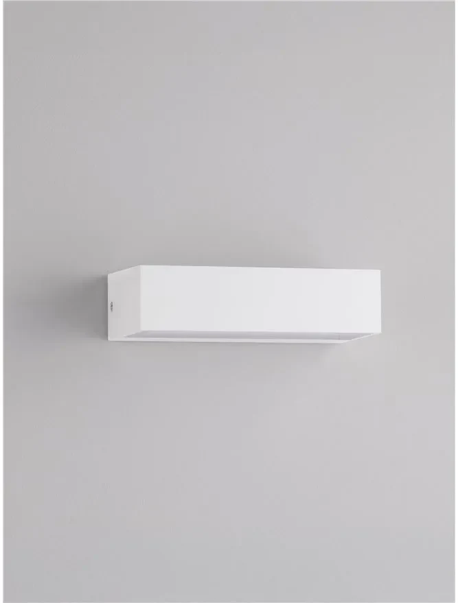 Aplică exterior LAB LED 10 W, 220-240 V, 550 lm, 3000K, IP65, policarbonat 3