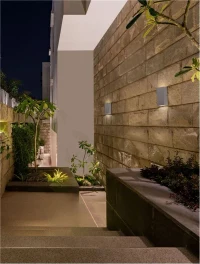 Aplică exterior BOXY LED 6 W, 220-240 V, 312 lm, 3000K, IP65, aluminiu și sticlă