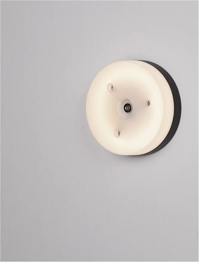 Aplică exterior OONO LED 11 W, 220-240 V, 273 lm, 3000K, IP65, policarbonat și aluminiu 7