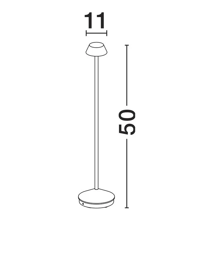 Stâlp ARION LED 4 W, 220-240 V, 193 lm, 3000K, IP65, policarbonat și aluminiu 8