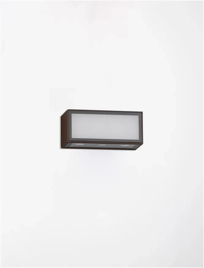 Aplică exterior INGA LED 11 W, 220-240 V, 875 lm, 3000K, IP65, aluminiu și sticlă 3