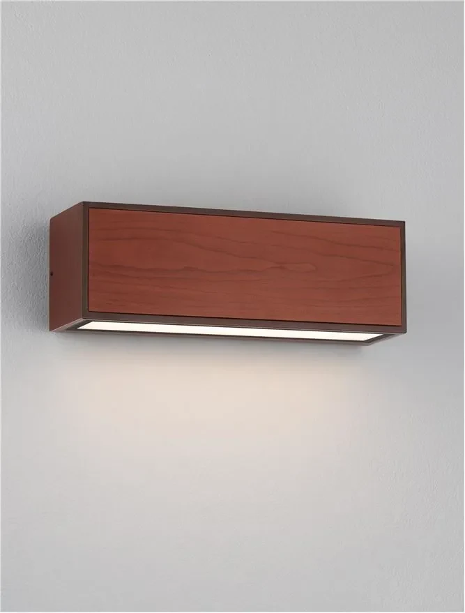 Aplică exterior BROWN LED 2 W, 3.7 V, 82 lm, 3000K, IP65, aluminiu și sticlă 4