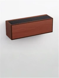 Aplică exterior BROWN LED 2 W, 3.7 V, 82 lm, 3000K, IP65, aluminiu și sticlă 5