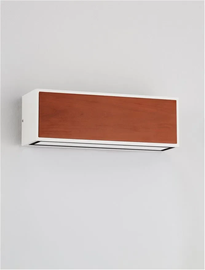 Aplică exterior BROWN LED 2 W, 3.7 V, 82 lm, 3000K, IP65, aluminiu și sticlă 3