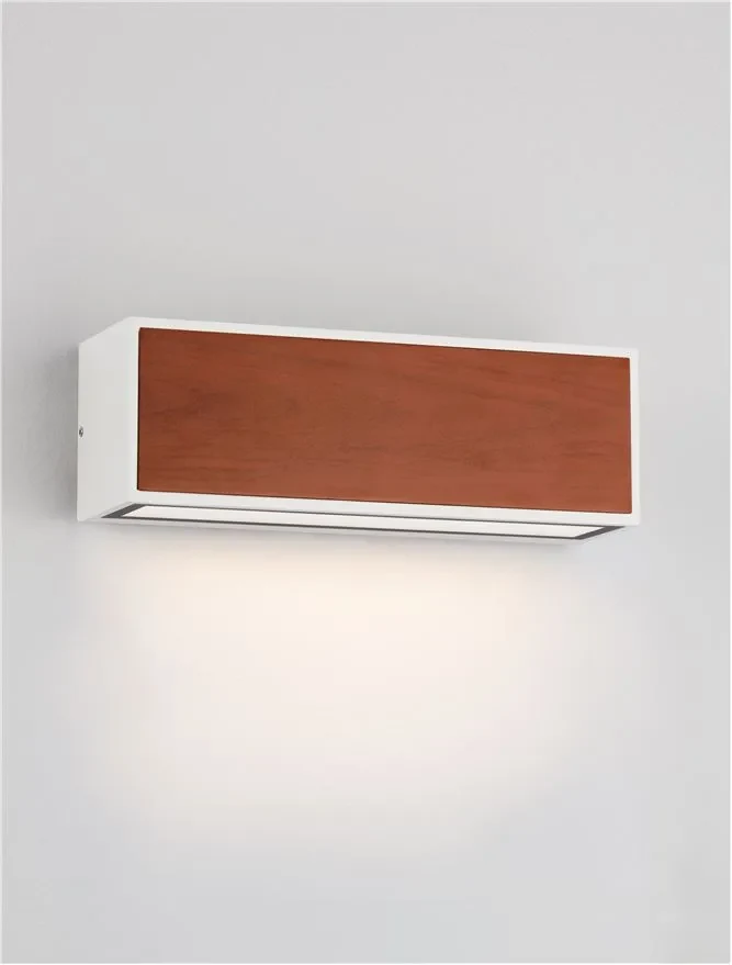 Aplică exterior BROWN LED 2 W, 3.7 V, 82 lm, 3000K, IP65, aluminiu și sticlă 4