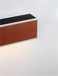 Aplică exterior BROWN LED 2 W, 3.7 V, 82 lm, 3000K, IP65, aluminiu și sticlă 5