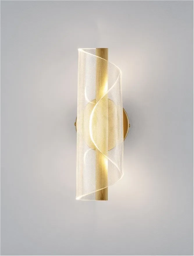 Aplică VALENTIN LED 9 W, 220-240 V, 505 lm, 3000K, IP20, aluminiu, acril și alamă 4