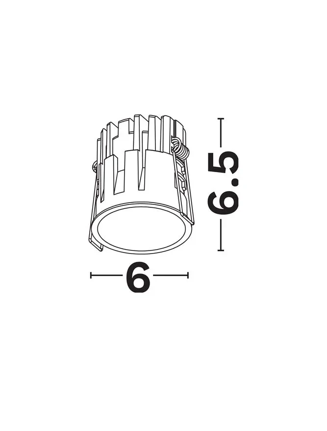 Spot Talus LED 10 W, 220-240 V, 716 lm, 3000K, IP44, CRI ≥97, aluminiu 4