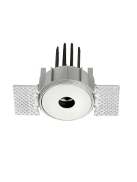 Spot Hollow LED 7 W, 220-240 V, 394 lm, 3000K, IP20, UGR <13, CRI ≥97, aluminiu 2