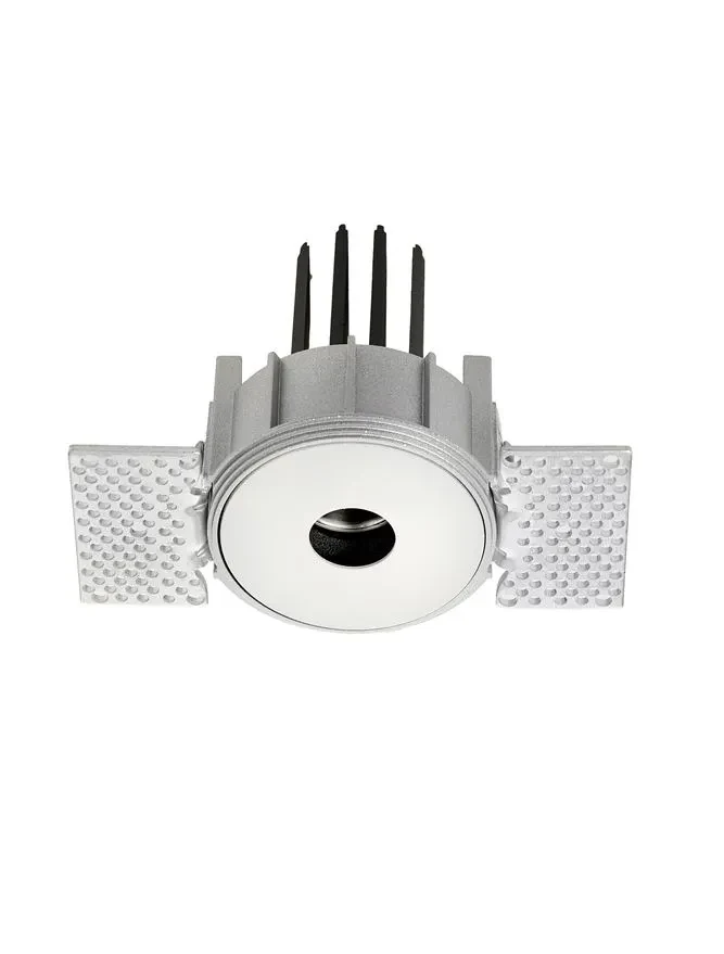 Spot Hollow LED 7 W, 220-240 V, 394 lm, 3000K, IP20, UGR <13, CRI ≥97, aluminiu 2