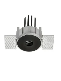 Spot Hollow LED 7 W, 220-240 V, 394 lm, 3000K, IP20, UGR <13, CRI ≥97, aluminiu 2
