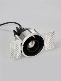 Spot Otium LED 7 W, 220-240 V, 431 lm, 3000K, IP20, UGR <13, CRI ≥97, aluminiu