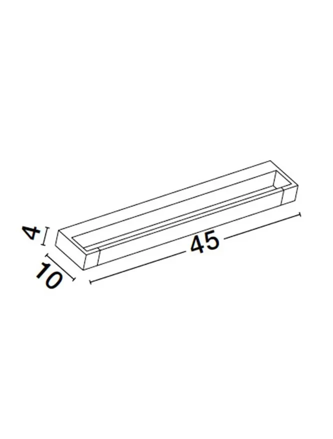 Aplică ARGA LED 12 W, 220-240 V, 1243 lm, 3000K, IP44, aluminiu 7