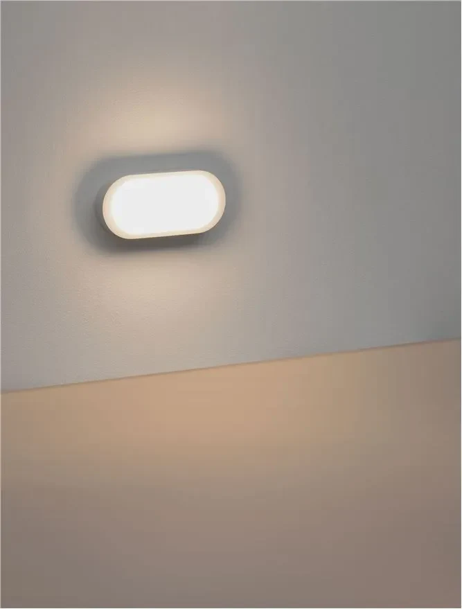Aplică exterior TIEPOLO LED 11 W, 220-240 V, 935 lm, 3000K, IP65, policarbonat 6