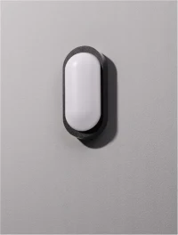 Aplică exterior TIEPOLO LED 11 W, 220-240 V, 885 lm, 3000K, IP65, policarbonat 3