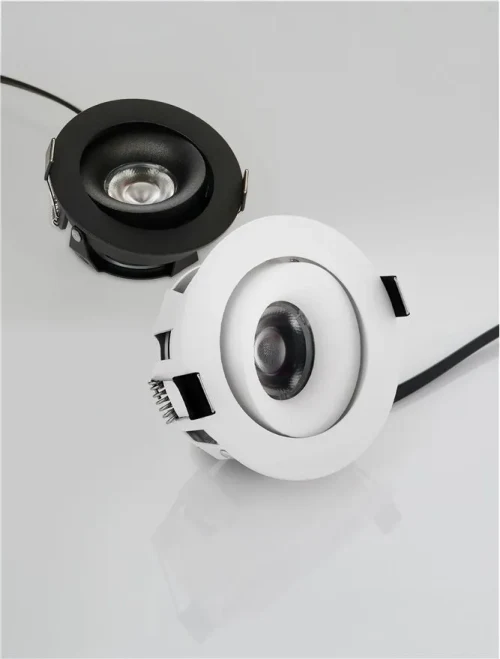 Spot Lonza LED 7 W, 220-240 V, 602 lm, 3000K, IP20, UGR <10, CRI ≥97, aluminiu