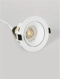 Spot Spezia GU10, 1x10 W, 220-240 V, IP20, aluminiu