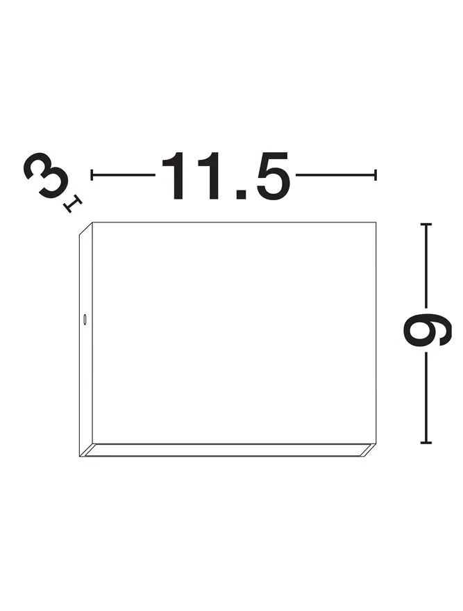 Aplică exterior TICK LED 4 W, 220-240 V, 251 lm, 3000K, IP54, aluminiu și sticlă 7