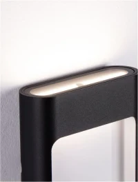 Aplică exterior TALL LED 9 W, 220-240 V, 562 lm, 3000K, IP54, aluminiu și sticlă 5
