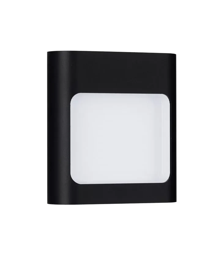 Aplică exterior TALL LED 6 W, 220-240 V, 388 lm, 3000K, IP54, aluminiu și sticlă 2