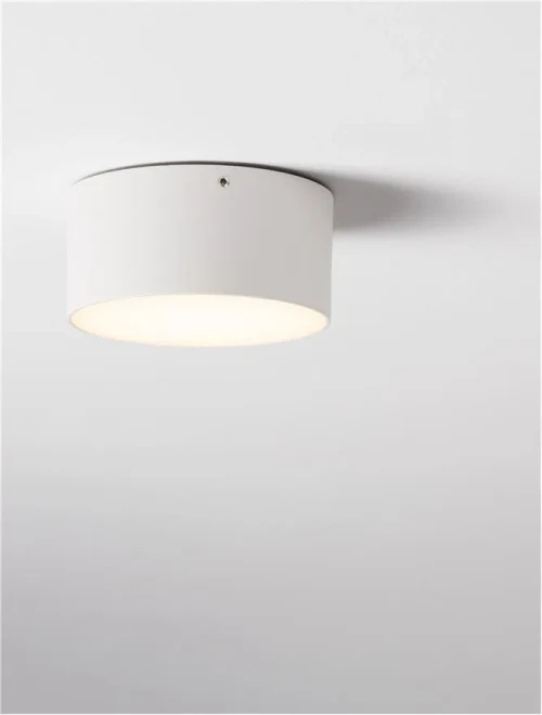 Plafonieră exterior JUDI LED 10 W, 100-240 V, 655 lm, 3000K, IP65, policarbonat și aluminiu