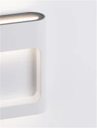 Aplică exterior TALL LED 9 W, 220-240 V, 562 lm, 3000K, IP54, aluminiu și sticlă