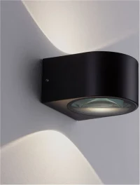 Aplică exterior OPERA LED 11 W, 220-240 V, 950 lm, 3000K, IP54, aluminiu și sticlă