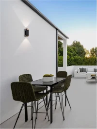 Aplică exterior NOCTA LED 9 W, 220-240 V, 547 lm, 3000K, IP54, aluminiu și sticlă