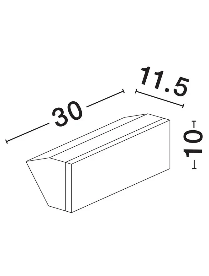 Aplică exterior STYLE LED 20 W, 220-240 V, 1585 lm, 3000K, IP65, policarbonat și aluminiu 6