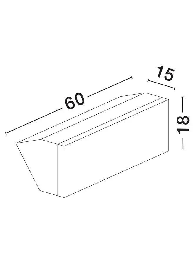 Aplică exterior STYLE LED 41 W, 220-240 V, 2768 lm, 3000K, IP65, policarbonat și aluminiu 5