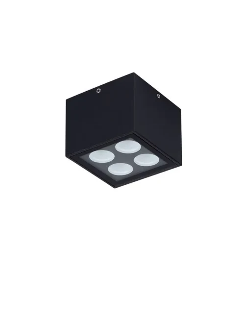 Plafonieră exterior SIMPLY LED 8 W, 220-240 V, 448 lm, 3000K, IP54, aluminiu și sticlă