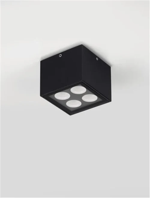 Plafonieră exterior SIMPLY LED 8 W, 220-240 V, 448 lm, 3000K, IP54, aluminiu și sticlă