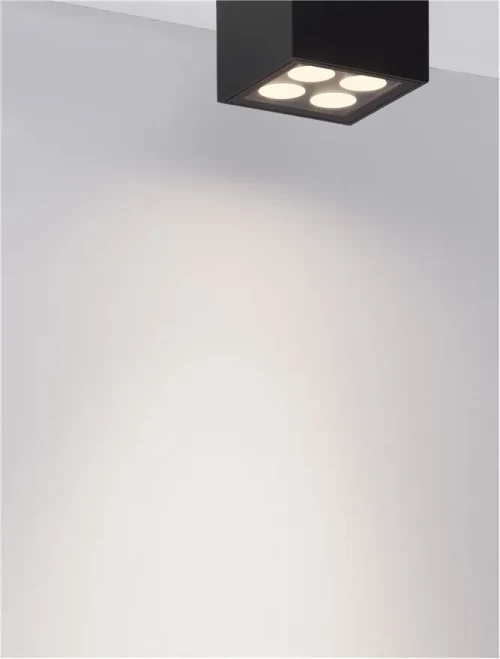 Plafonieră exterior SIMPLY LED 8 W, 220-240 V, 448 lm, 3000K, IP54, aluminiu și sticlă