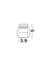 Spot Praet LED 6 W, 220-240 V, 400 lm, 3000K, IP44, UGR <10, CRI ≥90, aluminiu 4