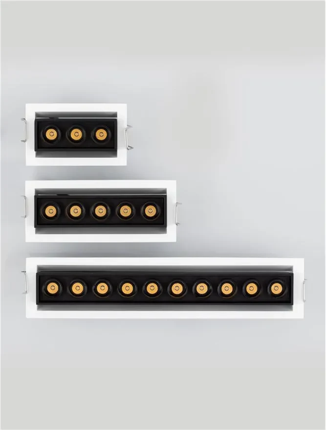 Spot Strealth LED 15 W, 220-240 V, 1400 lm, 3000K, IP20, UGR <19, CRI ≥90, aluminiu 3