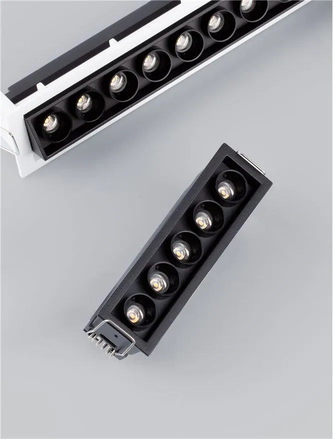 Spot Strealth LED 8 W, 220-240 V, 700 lm, 3000K, IP20, UGR <19, CRI ≥90, aluminiu 3
