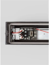 Aplică exterior PRISMATIC LED 28 W, 220-240 V, 1019 lm, 2200-2700-3200-4000K, IP65, dimmabil prin DIP switch, aluminiu 8