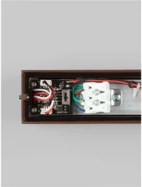 Aplică exterior PRISMATIC LED 11 W, 220-240 V, 467 lm, 2200-2700-3200-4000K, IP65, dimmabil prin DIP switch, aluminiu 8
