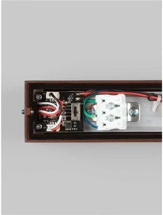 Aplică exterior PRISMATIC LED 11 W, 220-240 V, 467 lm, 2200-2700-3200-4000K, IP65, dimmabil prin DIP switch, aluminiu 8