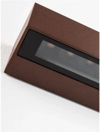 Aplică exterior PRISMATIC LED 19 W, 220-240 V, 622 lm, 2200-2700-3200-4000K, IP65, dimmabil prin DIP switch, aluminiu 7