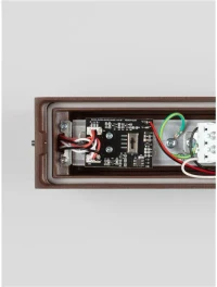 Aplică exterior PRISMATIC LED 19 W, 220-240 V, 622 lm, 2200-2700-3200-4000K, IP65, dimmabil prin DIP switch, aluminiu 8