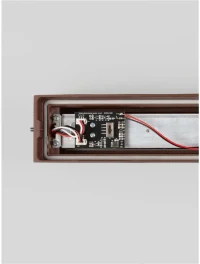 Aplică exterior PRISMATIC LED 28 W, 220-240 V, 1019 lm, 2200-2700-3200-4000K, IP65, dimmabil prin DIP switch, aluminiu 6