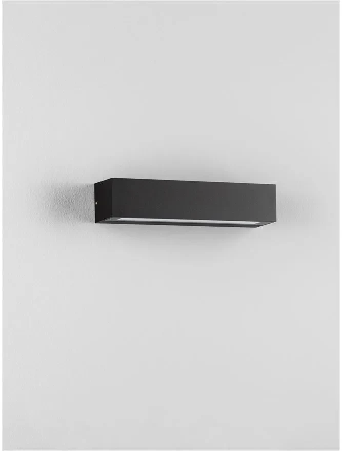 Aplică exterior PRISMATIC LED 6 W, 220-240 V, 213 lm, 2200-2700-3200-4000K, IP65, dimmabil prin DIP switch, aluminiu 3
