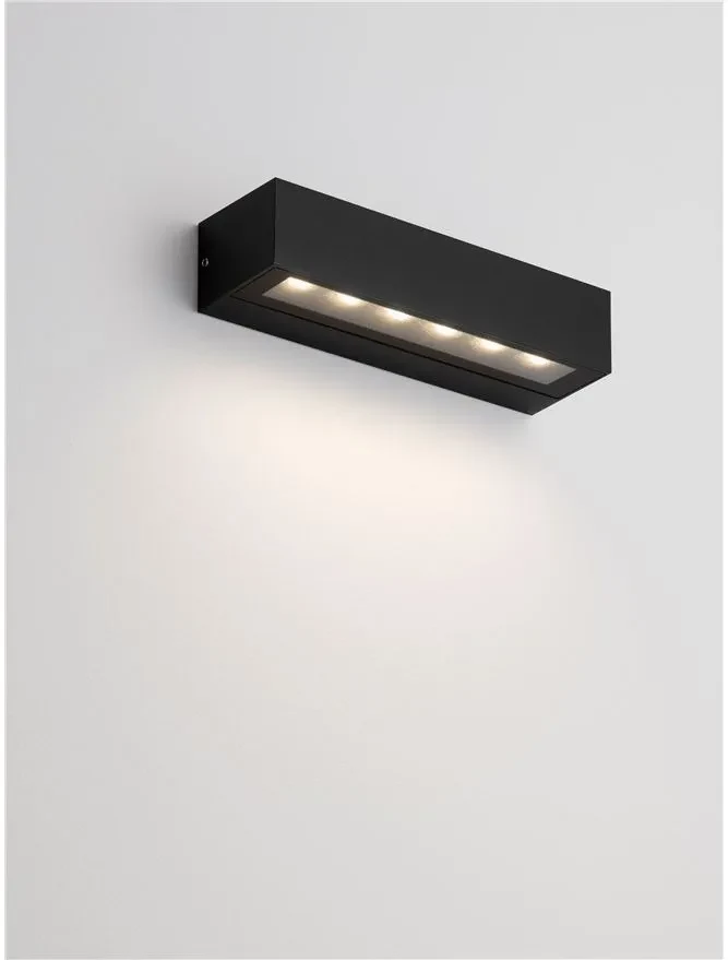Aplică exterior PRISMATIC LED 6 W, 220-240 V, 213 lm, 2200-2700-3200-4000K, IP65, dimmabil prin DIP switch, aluminiu 7