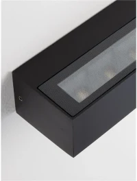 Aplică exterior PRISMATIC LED 11 W, 220-240 V, 467 lm, 2200-2700-3200-4000K, IP65, dimmabil prin DIP switch, aluminiu 7